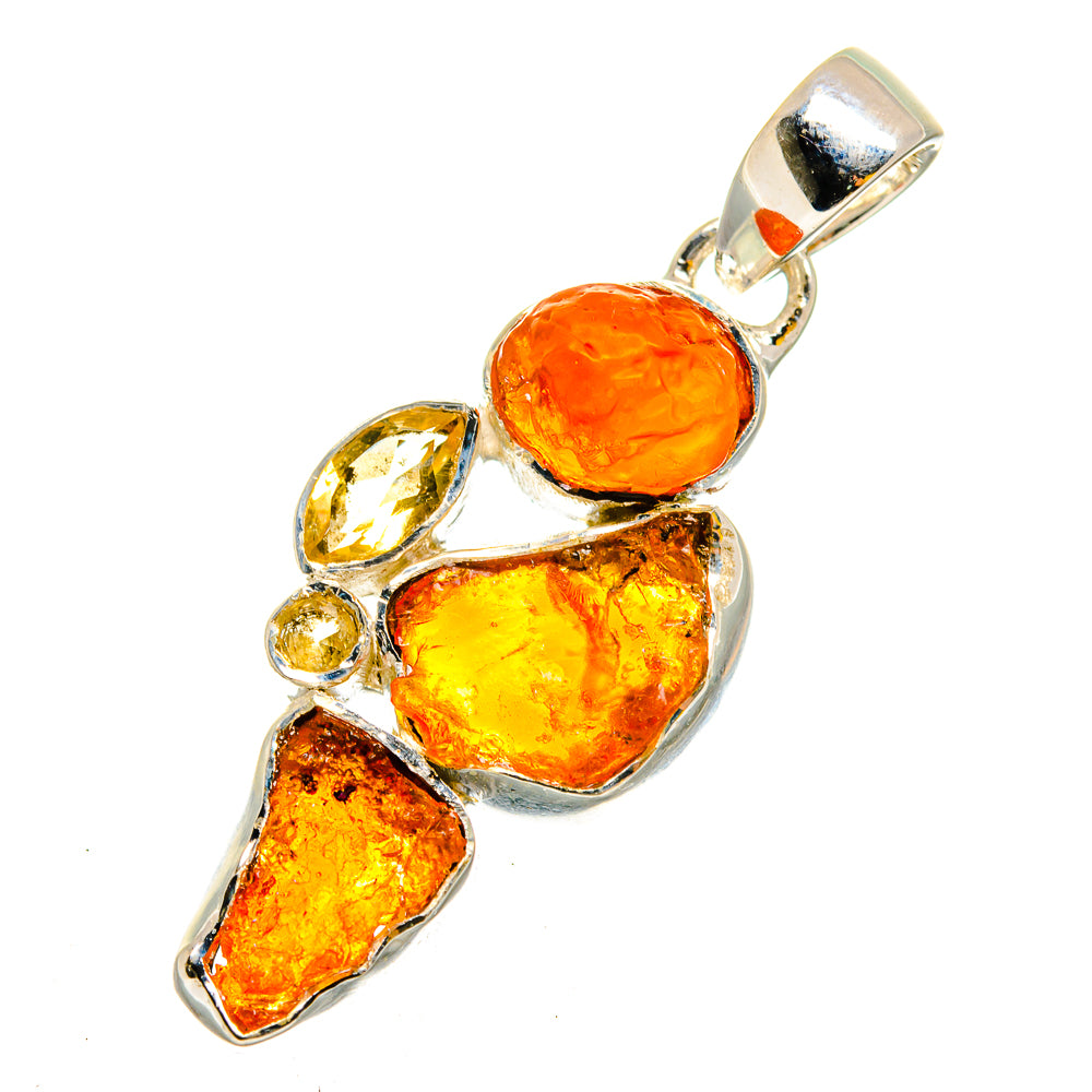 Carnelian Pendants handcrafted by Ana Silver Co - PD11953
