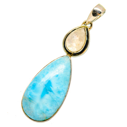 Larimar Pendants handcrafted by Ana Silver Co - PD11964