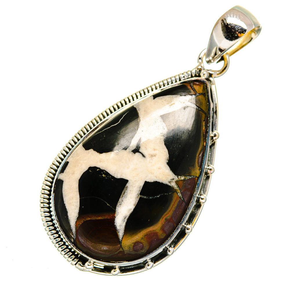 Septarian Geode Pendants handcrafted by Ana Silver Co - PD11965
