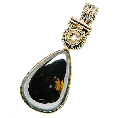 Hematite Pendants handcrafted by Ana Silver Co - PD11970