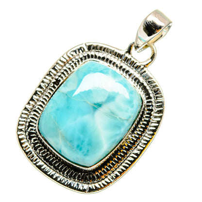 Larimar Pendants handcrafted by Ana Silver Co - PD11971