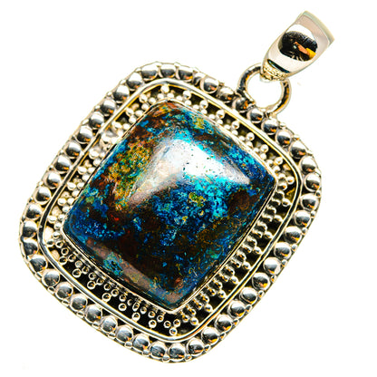 Shattuckite Pendants handcrafted by Ana Silver Co - PD11979