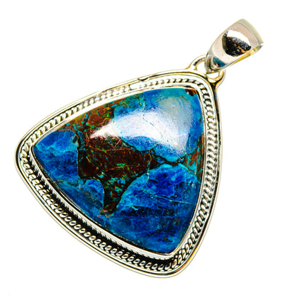 Shattuckite Pendants handcrafted by Ana Silver Co - PD11981