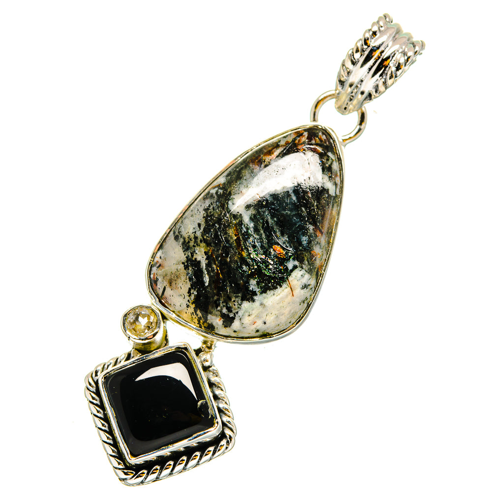 Astrophyllite Pendants handcrafted by Ana Silver Co - PD12004