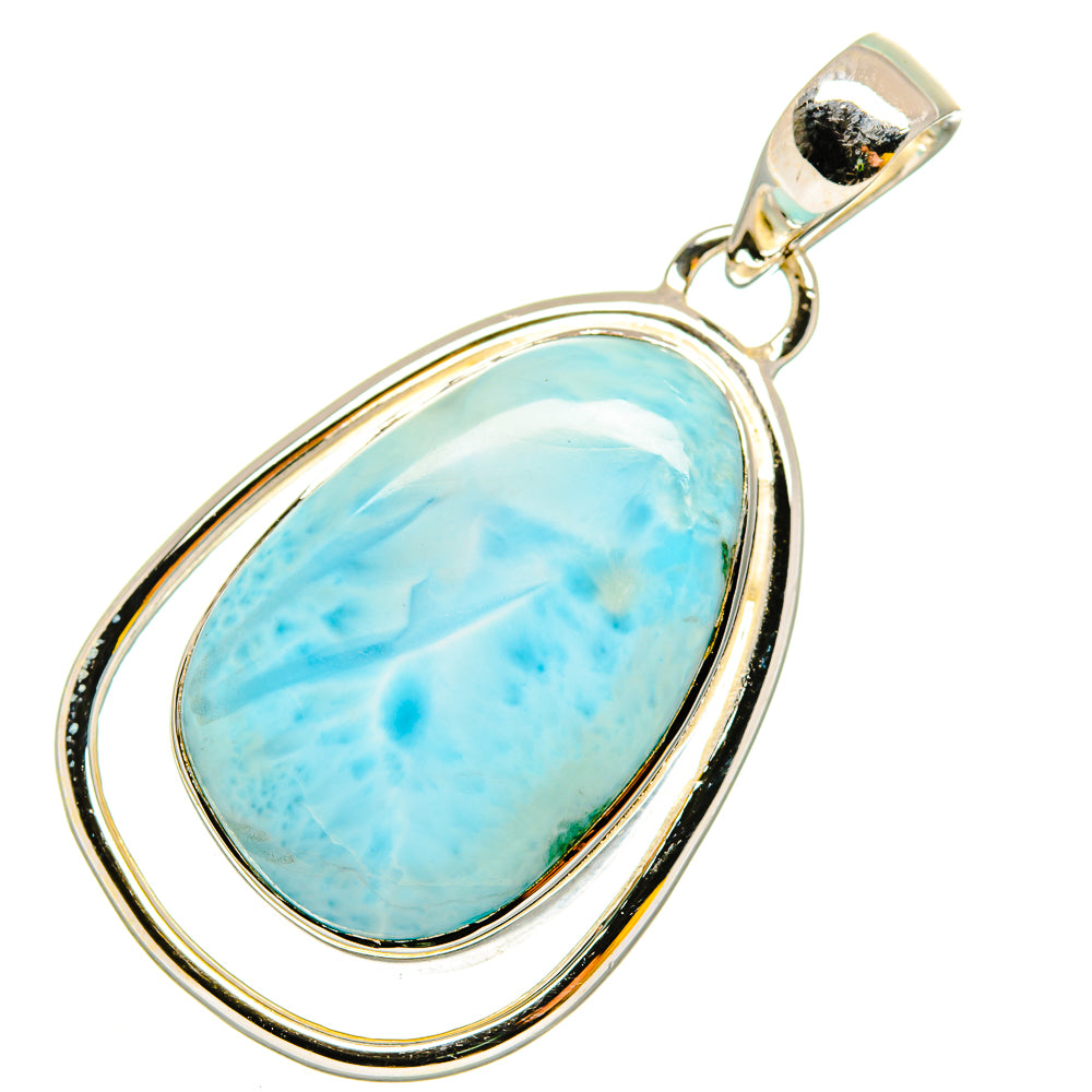 Larimar Pendants handcrafted by Ana Silver Co - PD12016