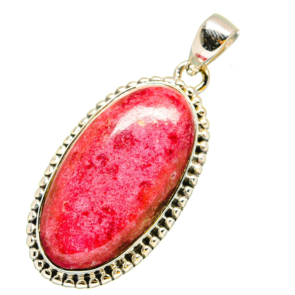 Thulite Pendants handcrafted by Ana Silver Co - PD12019