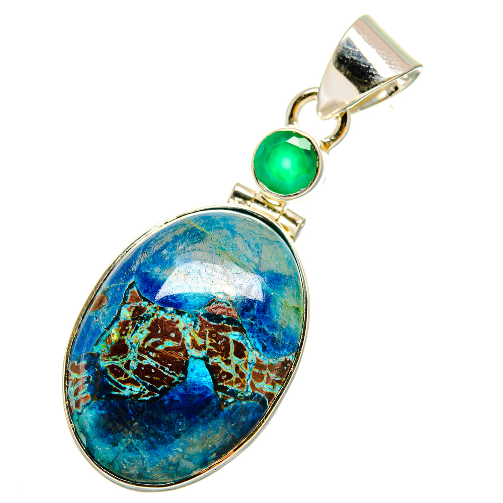 Shattuckite Pendants handcrafted by Ana Silver Co - PD12036