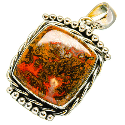 Moroccan Agate Pendants handcrafted by Ana Silver Co - PD12047