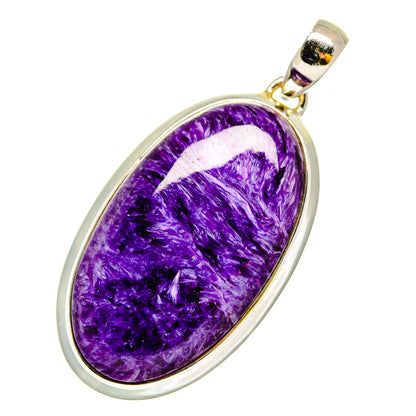 Charoite Pendants handcrafted by Ana Silver Co - PD12061