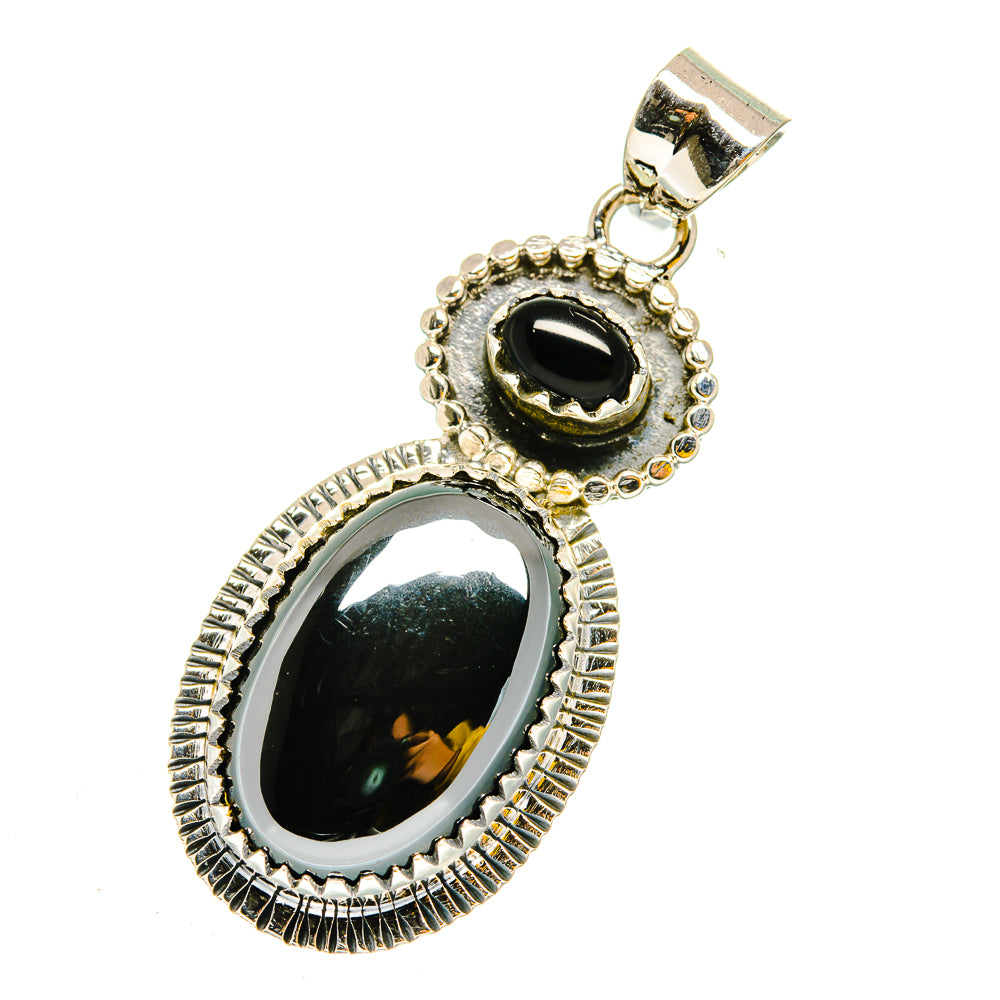 Hematite Pendants handcrafted by Ana Silver Co - PD12062
