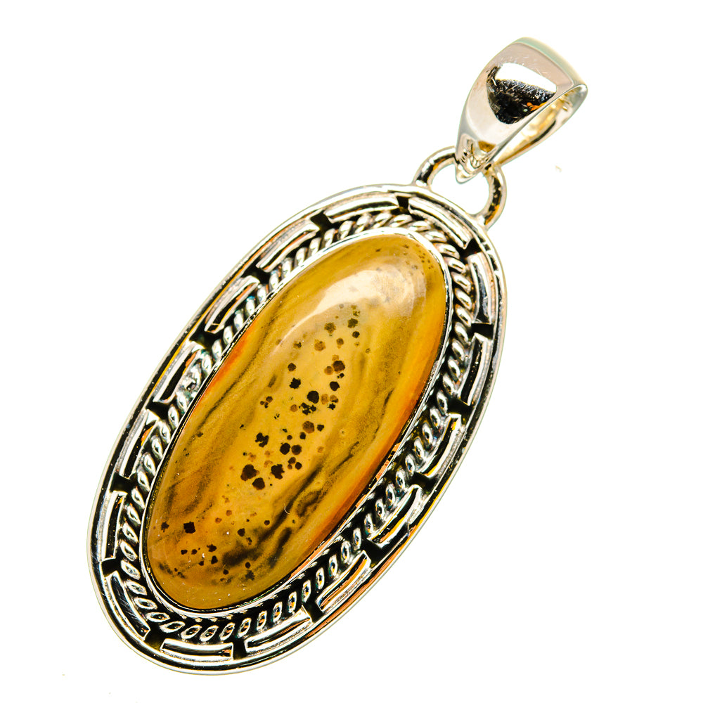 Willow Creek Jasper Pendants handcrafted by Ana Silver Co - PD12064