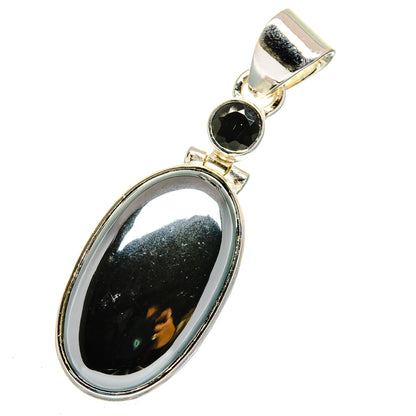 Hematite Pendants handcrafted by Ana Silver Co - PD12067