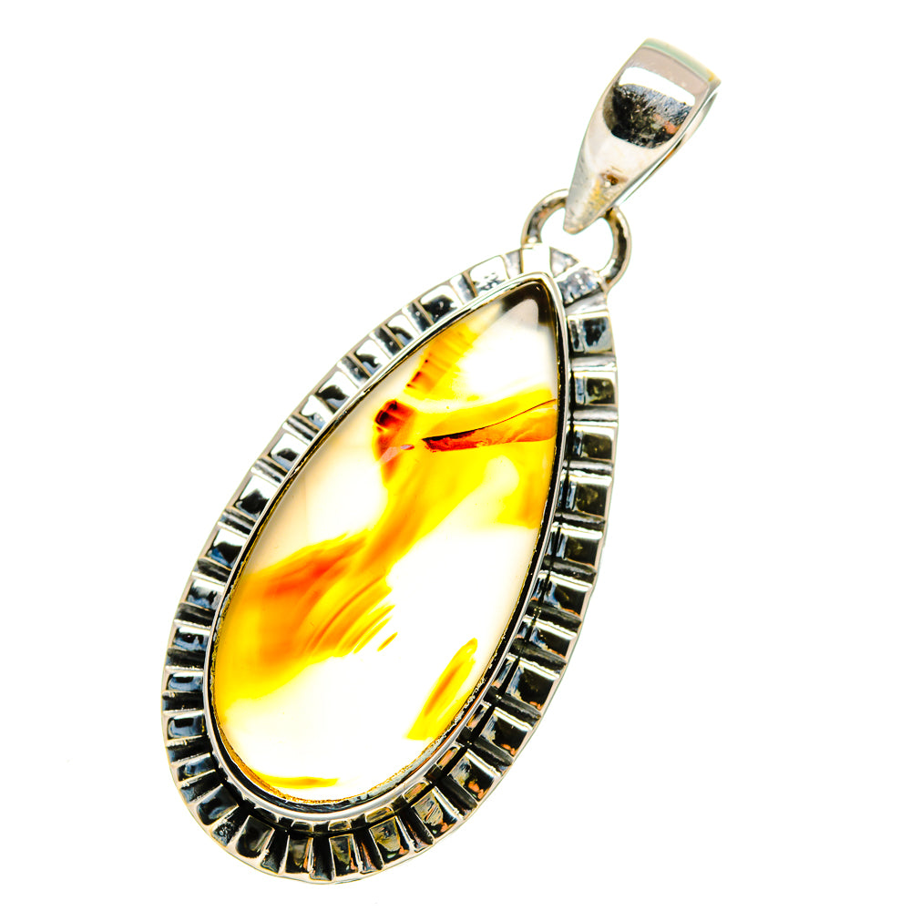 Montana Agate Pendants handcrafted by Ana Silver Co - PD12124
