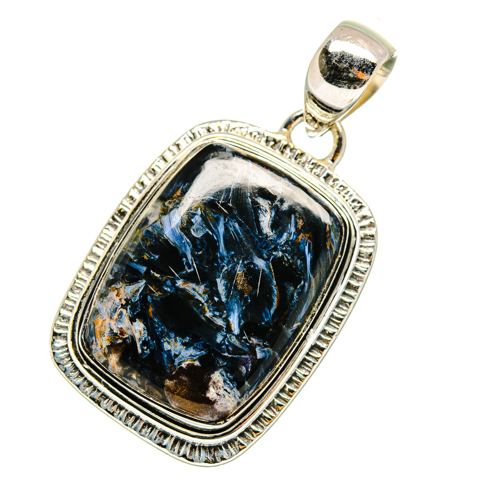 Pietersite Pendants handcrafted by Ana Silver Co - PD12125