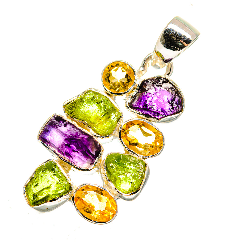 Peridot Pendants handcrafted by Ana Silver Co - PD12130