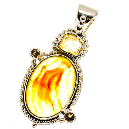Montana Agate Pendants handcrafted by Ana Silver Co - PD12134