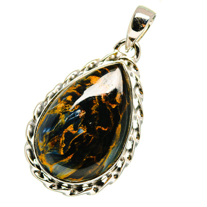 Pietersite Pendants handcrafted by Ana Silver Co - PD12138