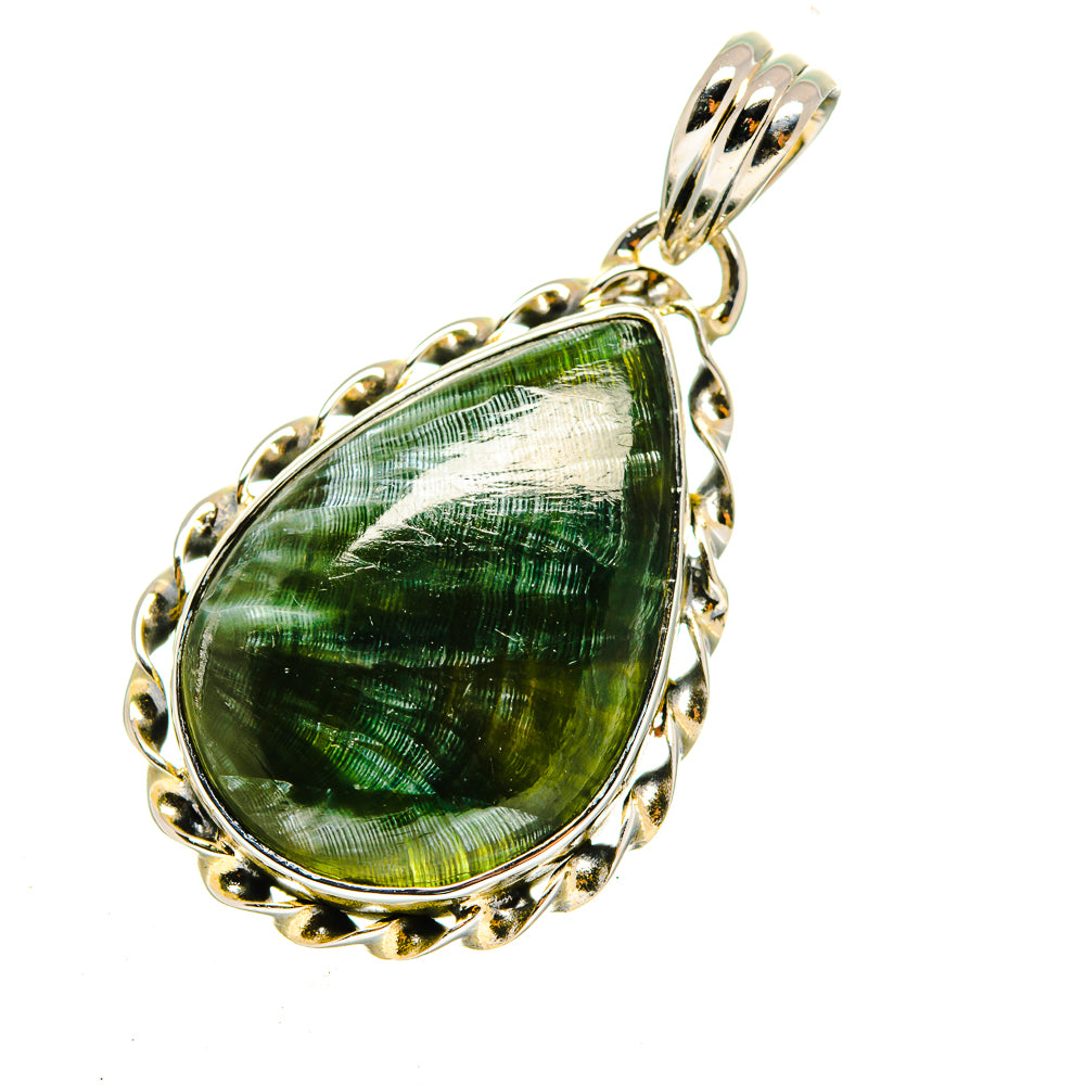 Seraphinite Pendants handcrafted by Ana Silver Co - PD12149