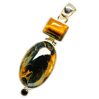 Pietersite Pendants handcrafted by Ana Silver Co - PD12161