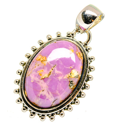 Phosphosiderite Pendants handcrafted by Ana Silver Co - PD12165