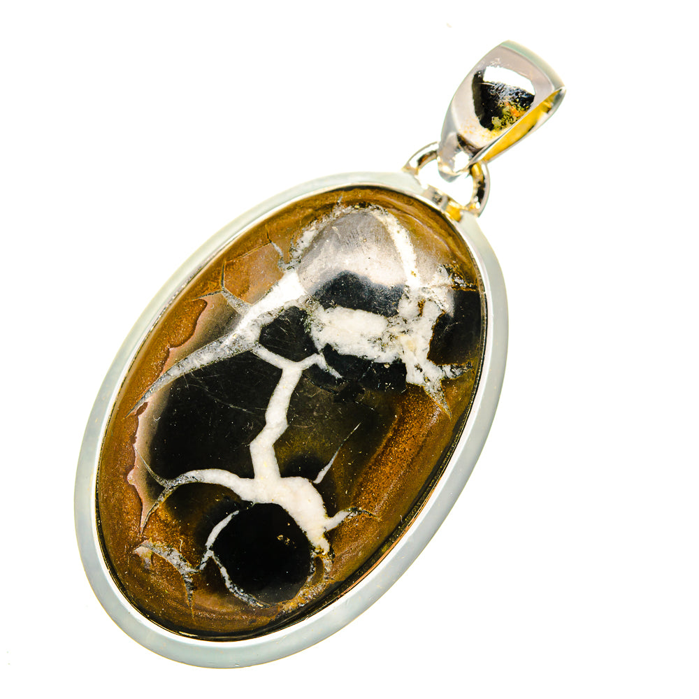 Septarian Geode Pendants handcrafted by Ana Silver Co - PD12167
