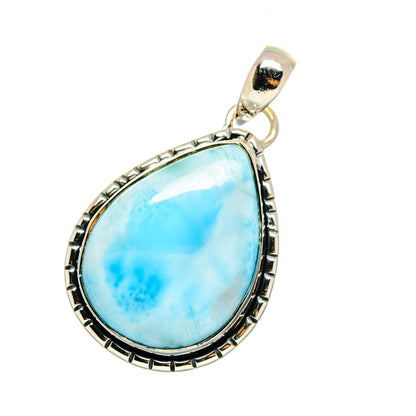 Larimar Pendants handcrafted by Ana Silver Co - PD12168