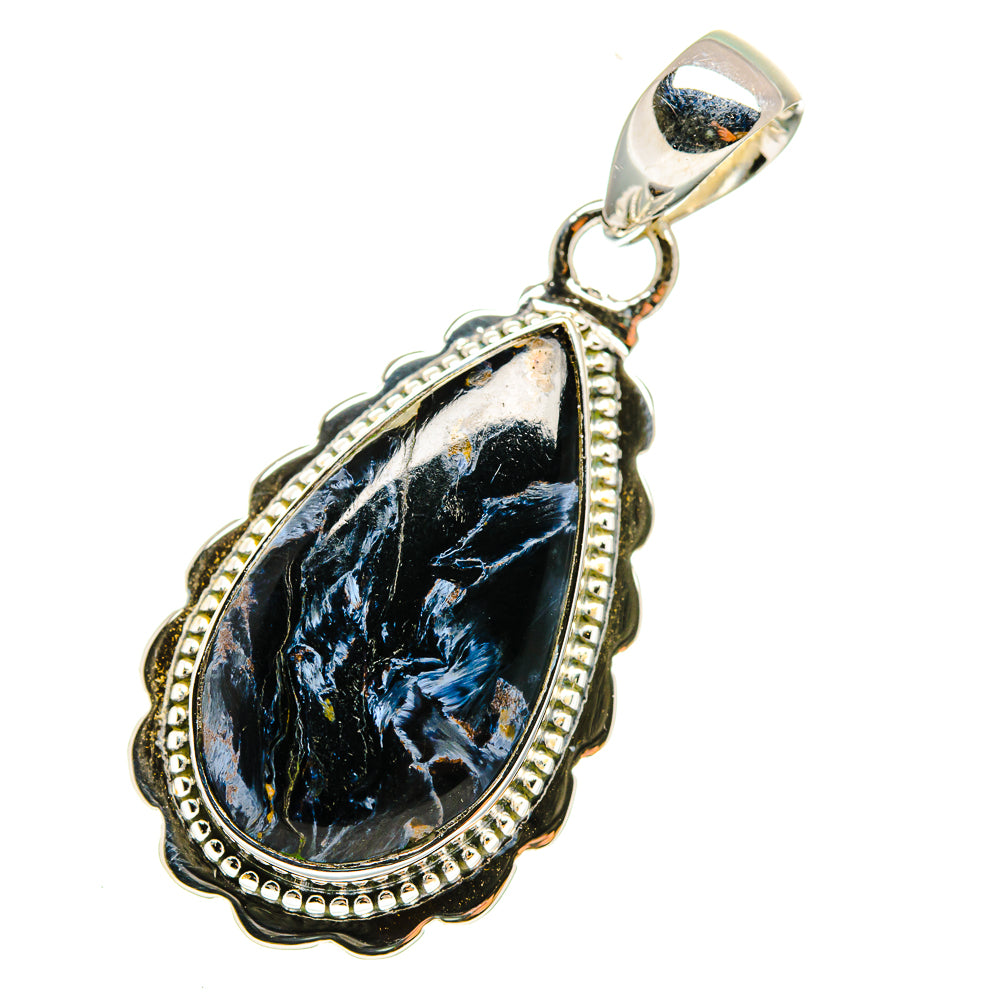 Pietersite Pendants handcrafted by Ana Silver Co - PD12172