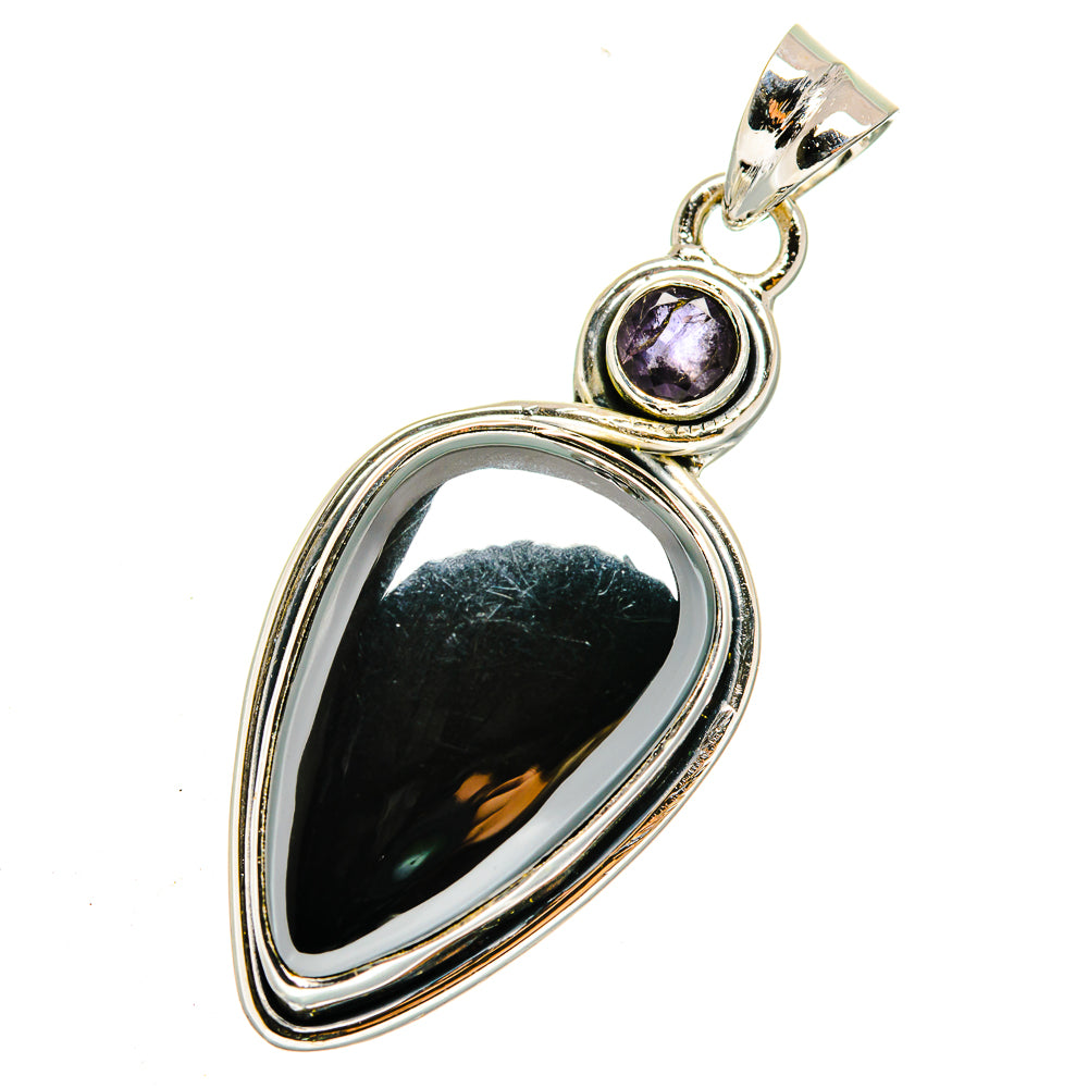 Hematite Pendants handcrafted by Ana Silver Co - PD12179