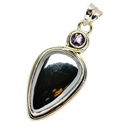 Hematite Pendants handcrafted by Ana Silver Co - PD12179