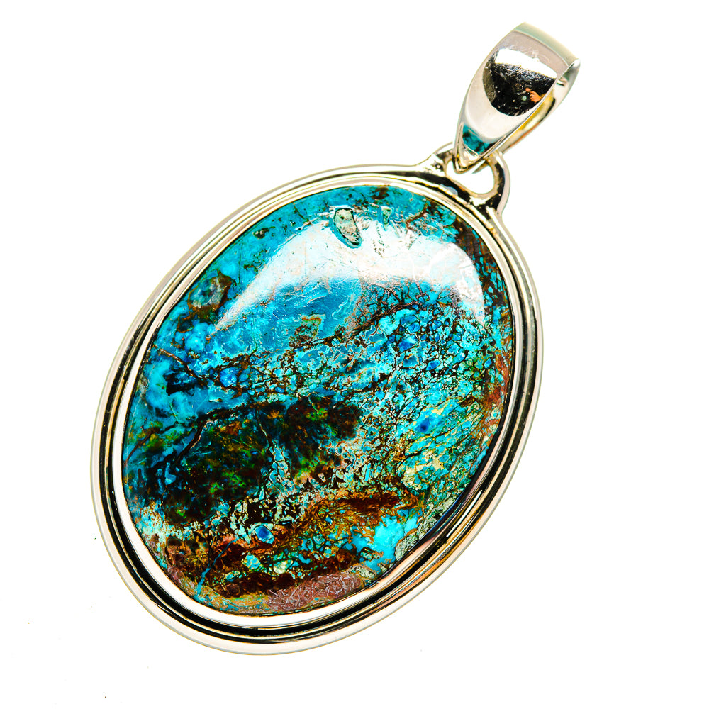 Shattuckite Pendants handcrafted by Ana Silver Co - PD12185