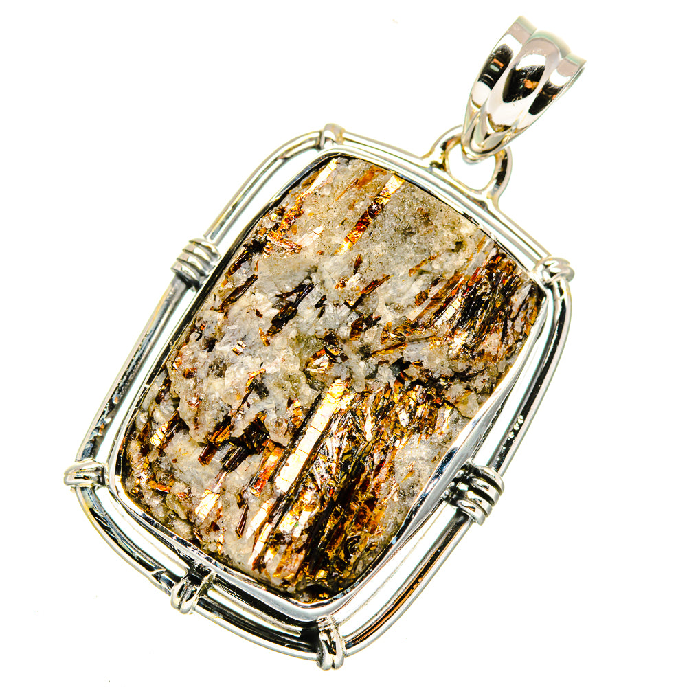 Astrophyllite Pendants handcrafted by Ana Silver Co - PD12196