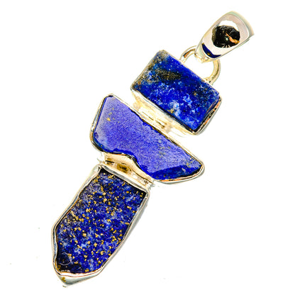 Lapis Lazuli Pendants handcrafted by Ana Silver Co - PD12216