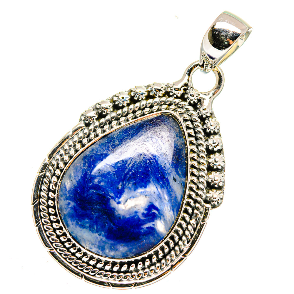 Sodalite Pendants handcrafted by Ana Silver Co - PD12219