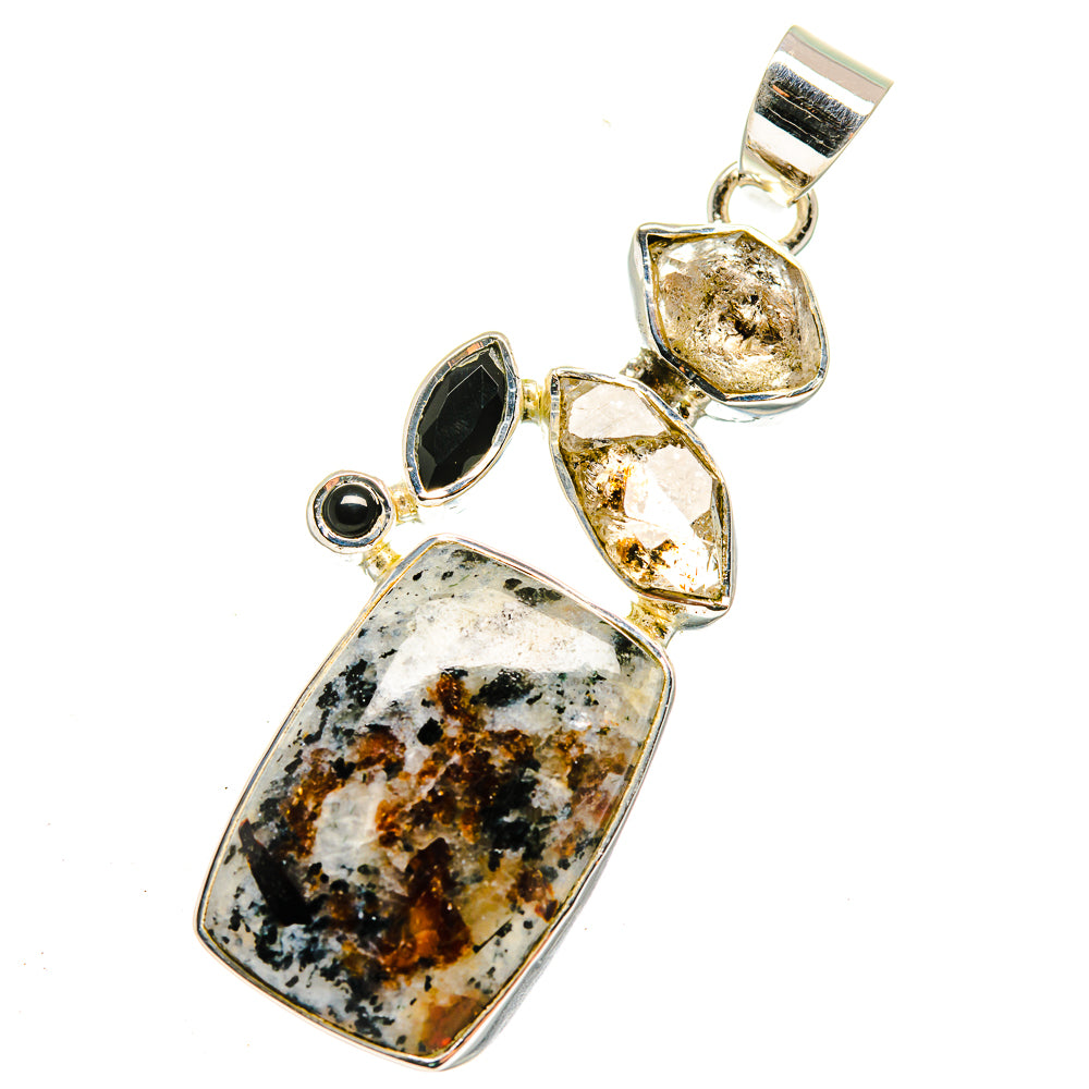 Astrophyllite Pendants handcrafted by Ana Silver Co - PD12231