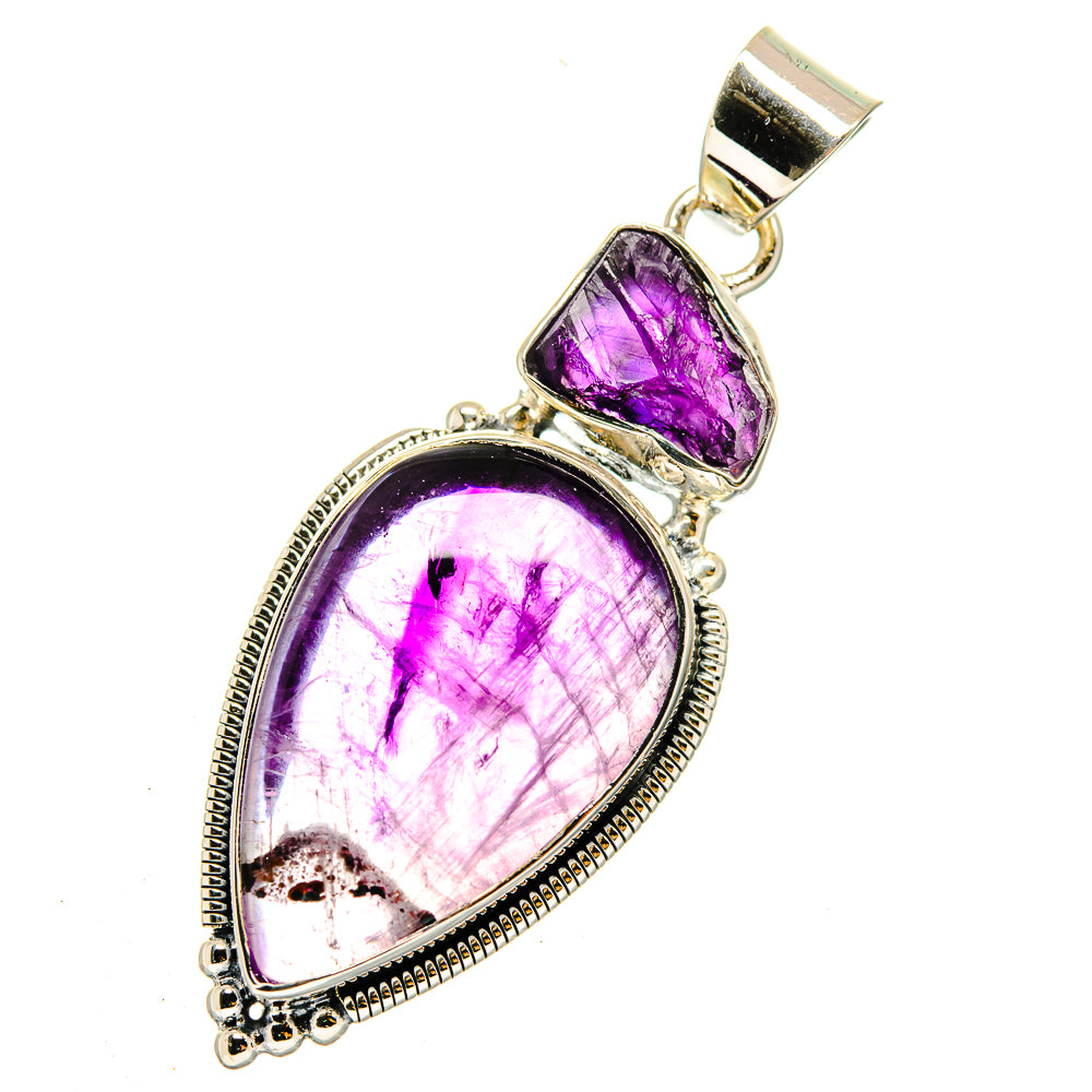 Amethyst Pendants handcrafted by Ana Silver Co - PD12237