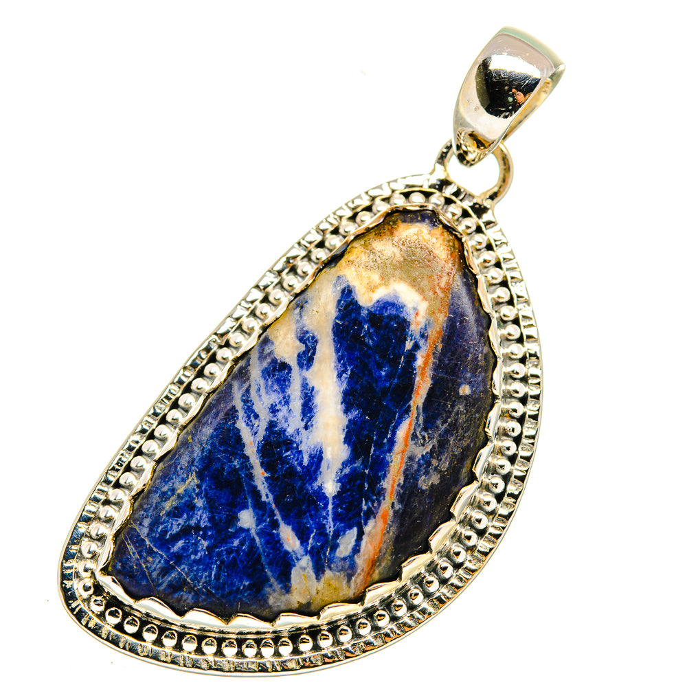 Sodalite Pendants handcrafted by Ana Silver Co - PD12243