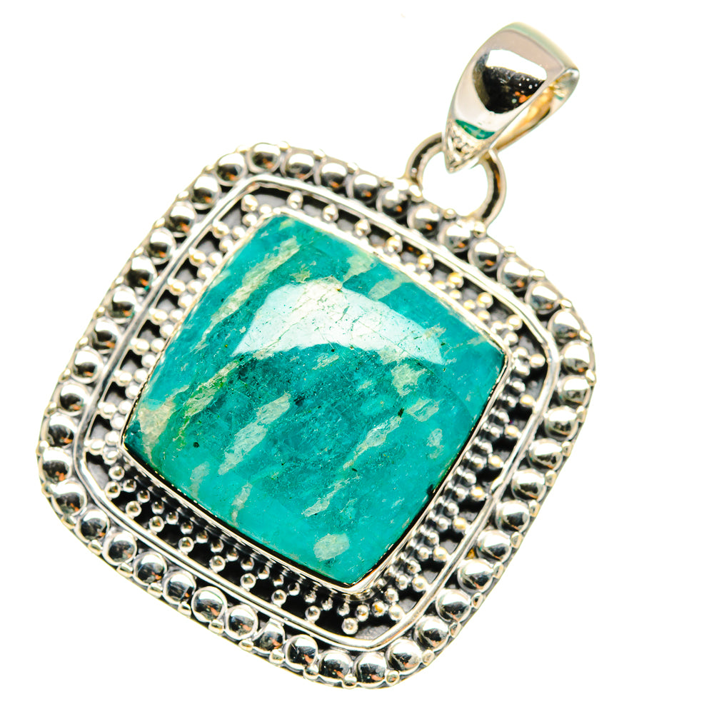 Amazonite Pendants handcrafted by Ana Silver Co - PD12260
