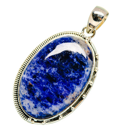 Sodalite Pendants handcrafted by Ana Silver Co - PD12271