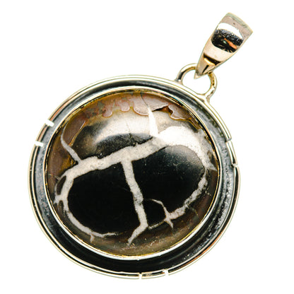 Septarian Geode Pendants handcrafted by Ana Silver Co - PD12275