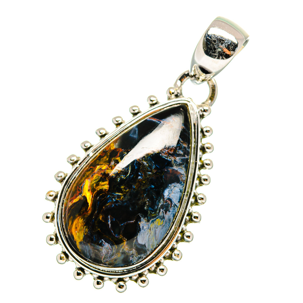 Pietersite Pendants handcrafted by Ana Silver Co - PD12278