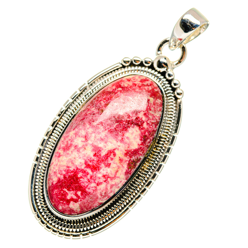 Thulite Pendants handcrafted by Ana Silver Co - PD12279