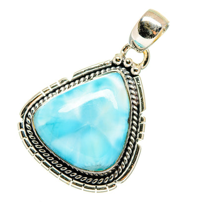 Larimar Pendants handcrafted by Ana Silver Co - PD12292