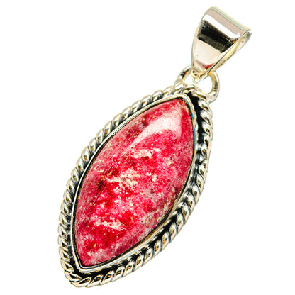 Thulite Pendants handcrafted by Ana Silver Co - PD12296