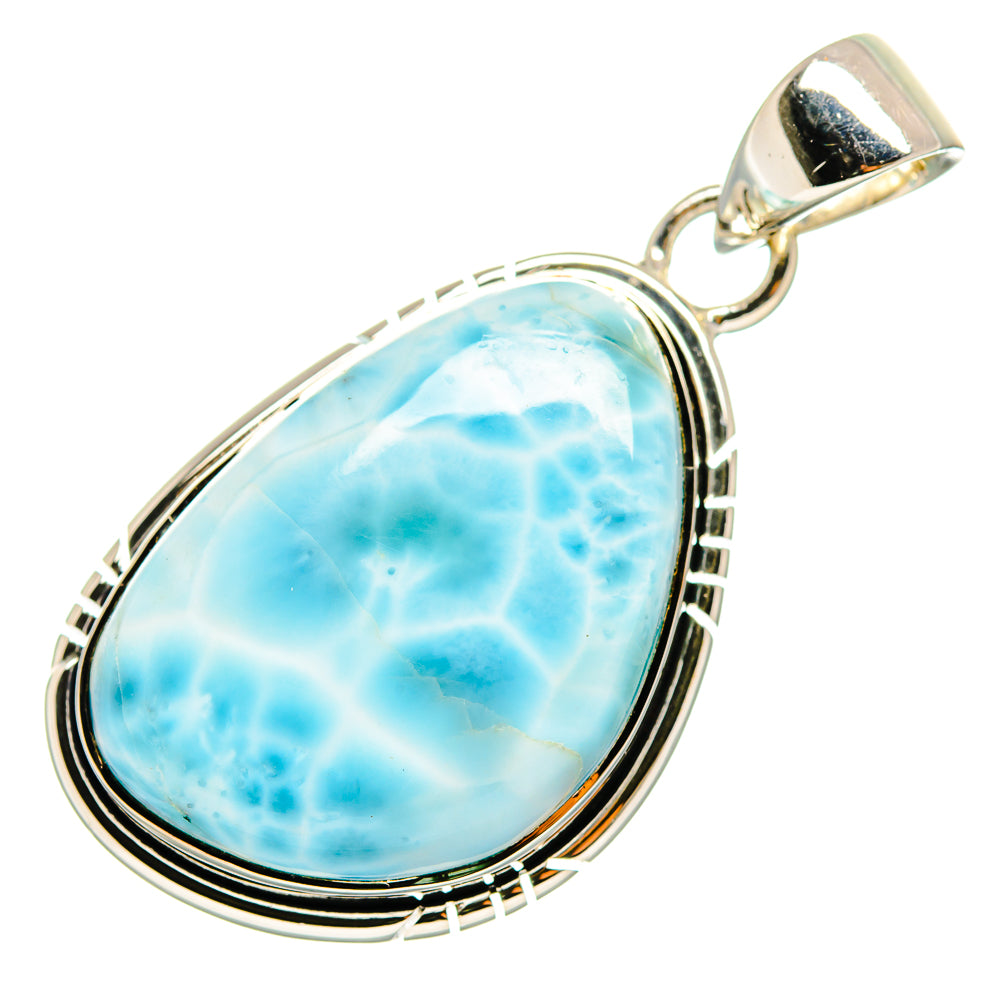 Larimar Pendants handcrafted by Ana Silver Co - PD12302