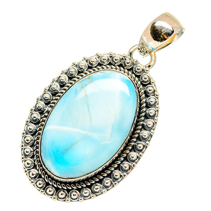 Larimar Pendants handcrafted by Ana Silver Co - PD12304
