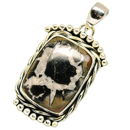 Septarian Geode Pendants handcrafted by Ana Silver Co - PD12306