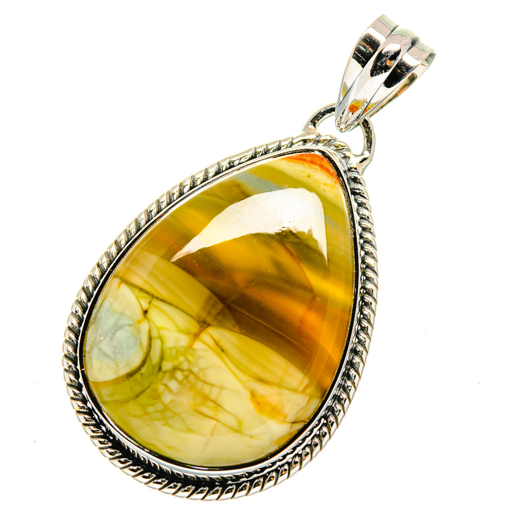 Willow Creek Jasper Pendants handcrafted by Ana Silver Co - PD12313