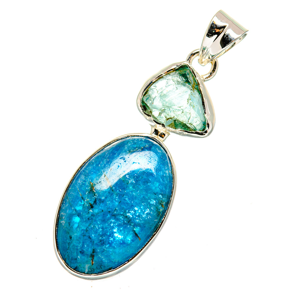 Apatite Pendants handcrafted by Ana Silver Co - PD12324