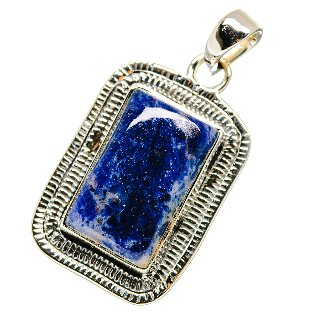 Sodalite Pendants handcrafted by Ana Silver Co - PD12328