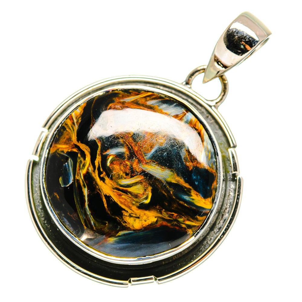 Pietersite Pendants handcrafted by Ana Silver Co - PD12344